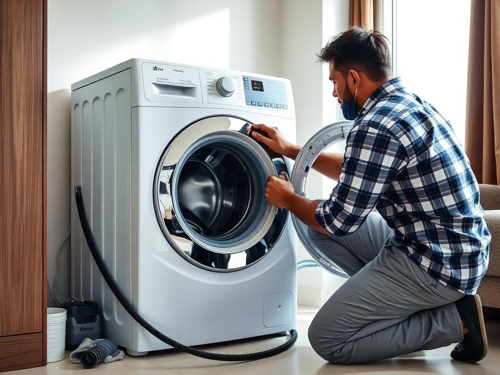 Top-load washing machine service