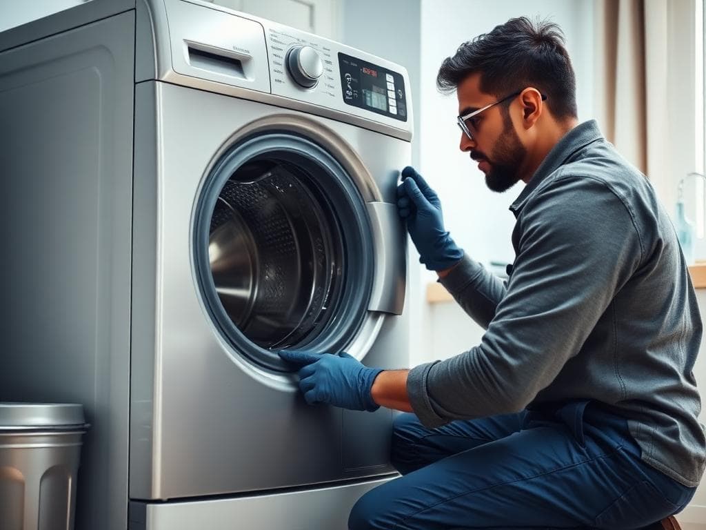 Front-load washing machine service